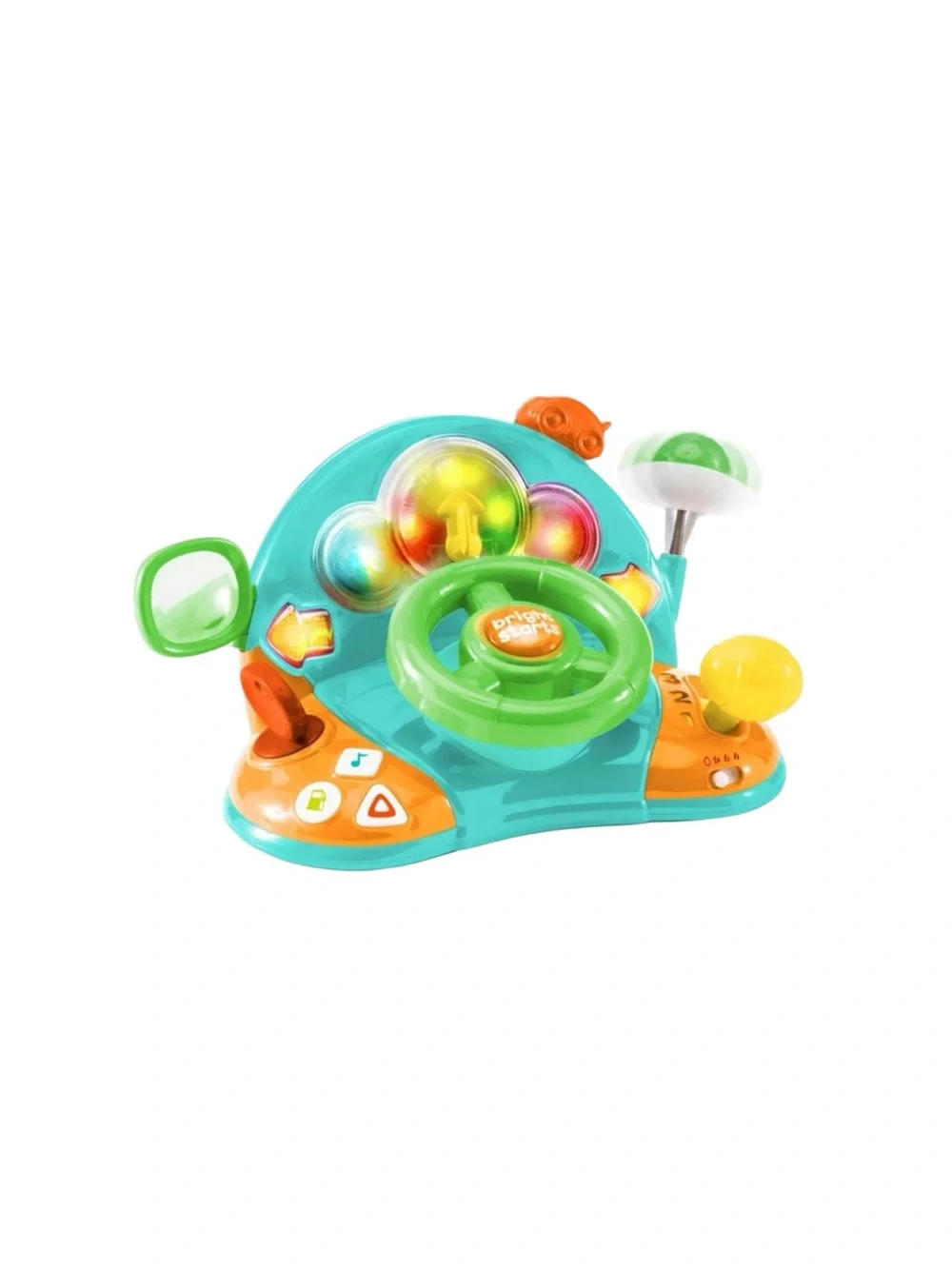 Bright Starts Lights & Colors Driver Steering Wheel Toy